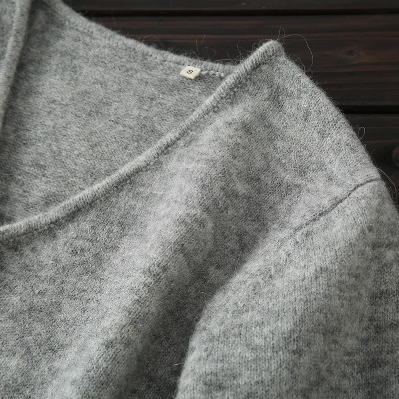 Heavy goods! 38 alpaca + 45 wool Italy single foreign trade tail goods men's knitted cardigan sweater jacket