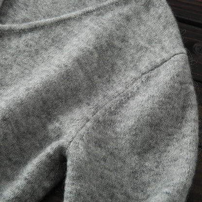 Heavy goods! 38 alpaca + 45 wool Italy single foreign trade tail goods men's knitted cardigan sweater jacket