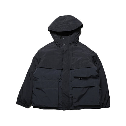 Japanese baby pier39 logger Japanese tide color-block multi-pocket warm and waterproof outdoor down jacket