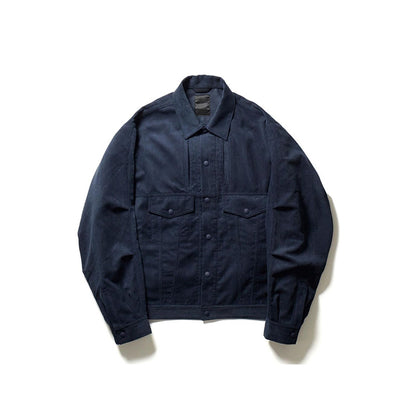 Japanese retro corduroy functional pocket loose casual cityboy jacket