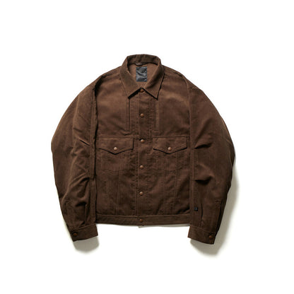 Japanese retro corduroy functional pocket loose casual cityboy jacket