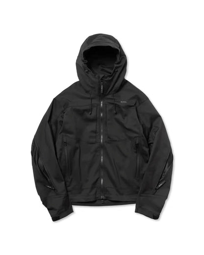 Full-zip technical nylon shell jacket